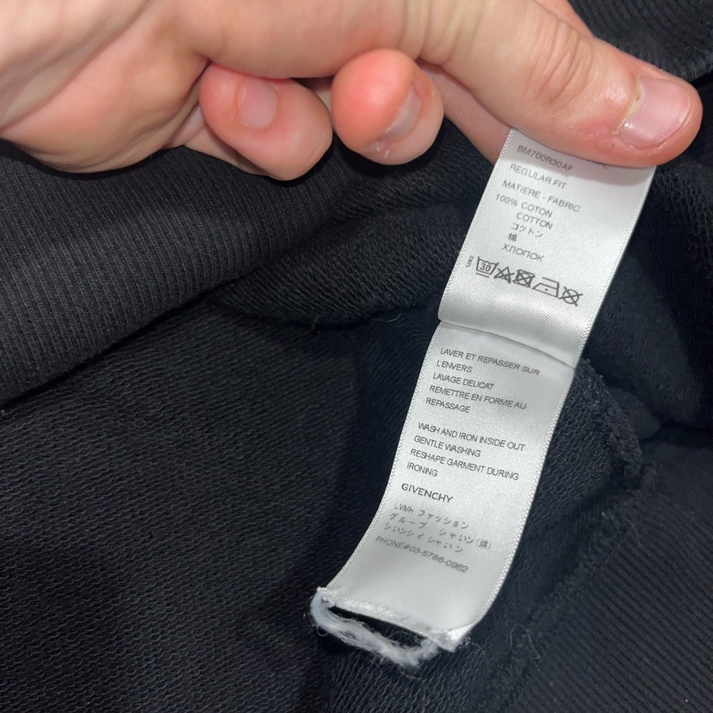 Givenchy Destroy Logo Pullover Hoodie - image 6